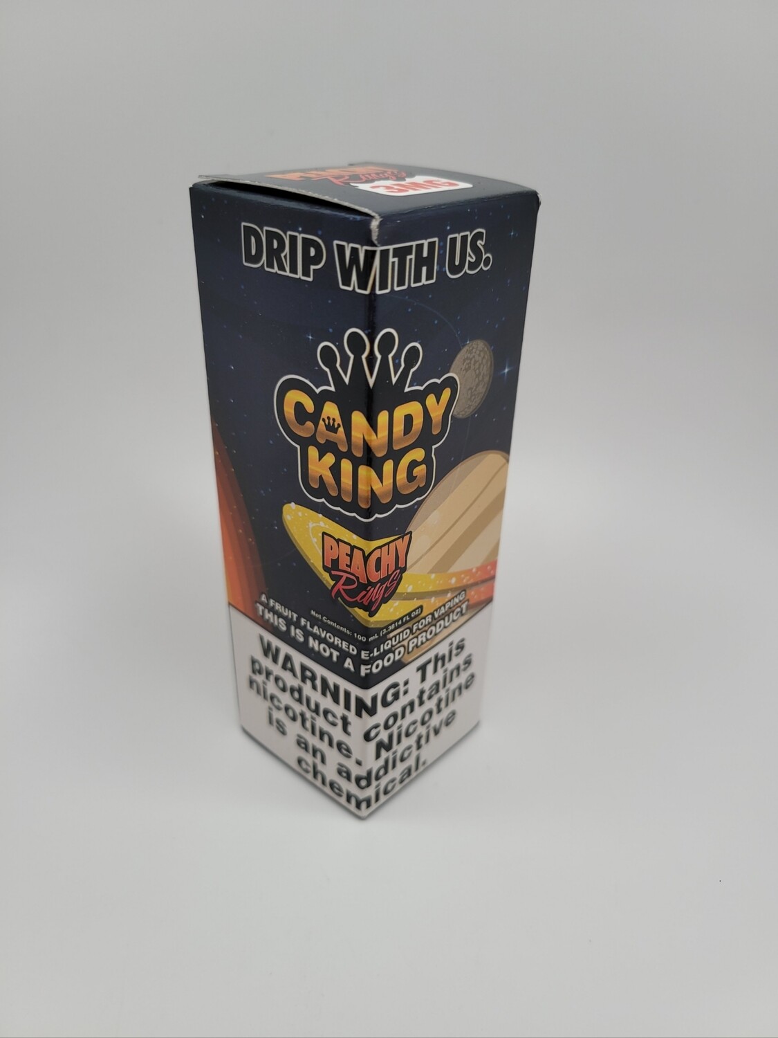 Candy King 100ml Peachy Rings