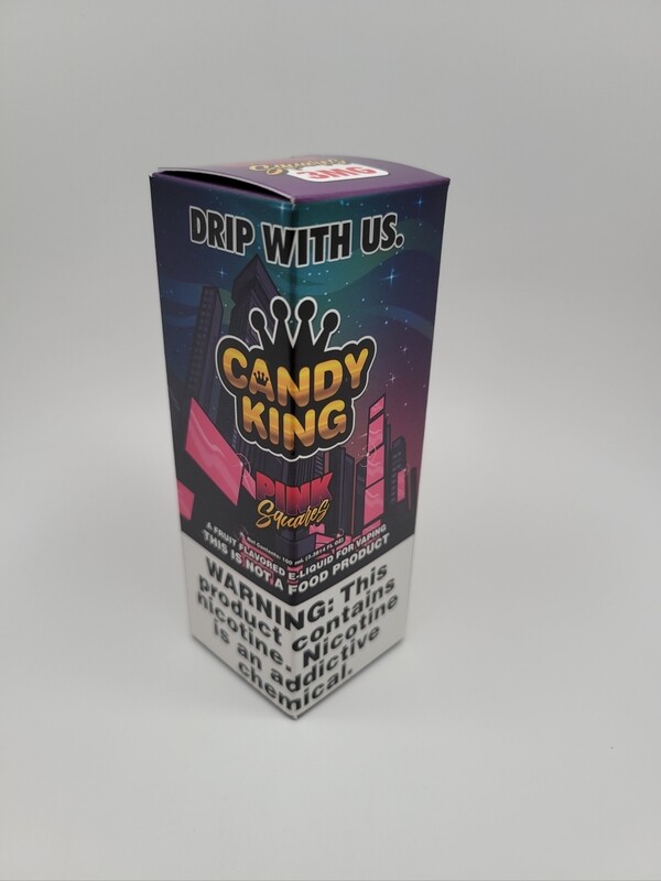 Candy King 100ml Pink Squares