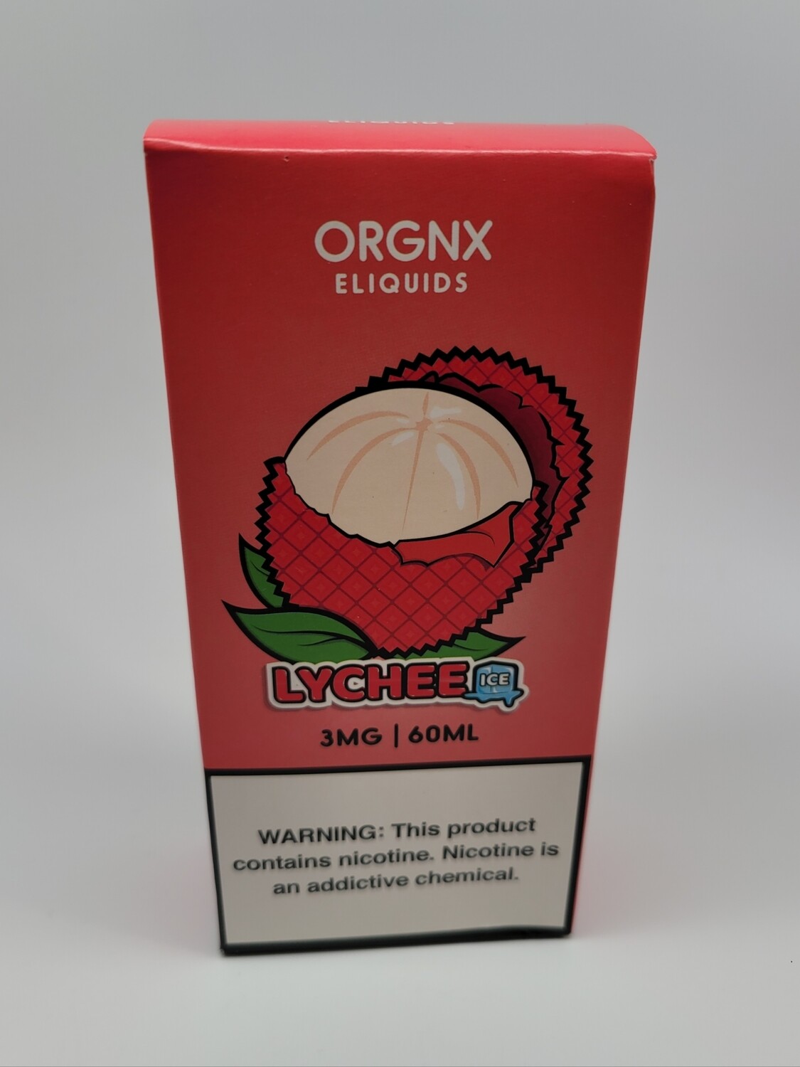Orgnx 60ml Lychee ice