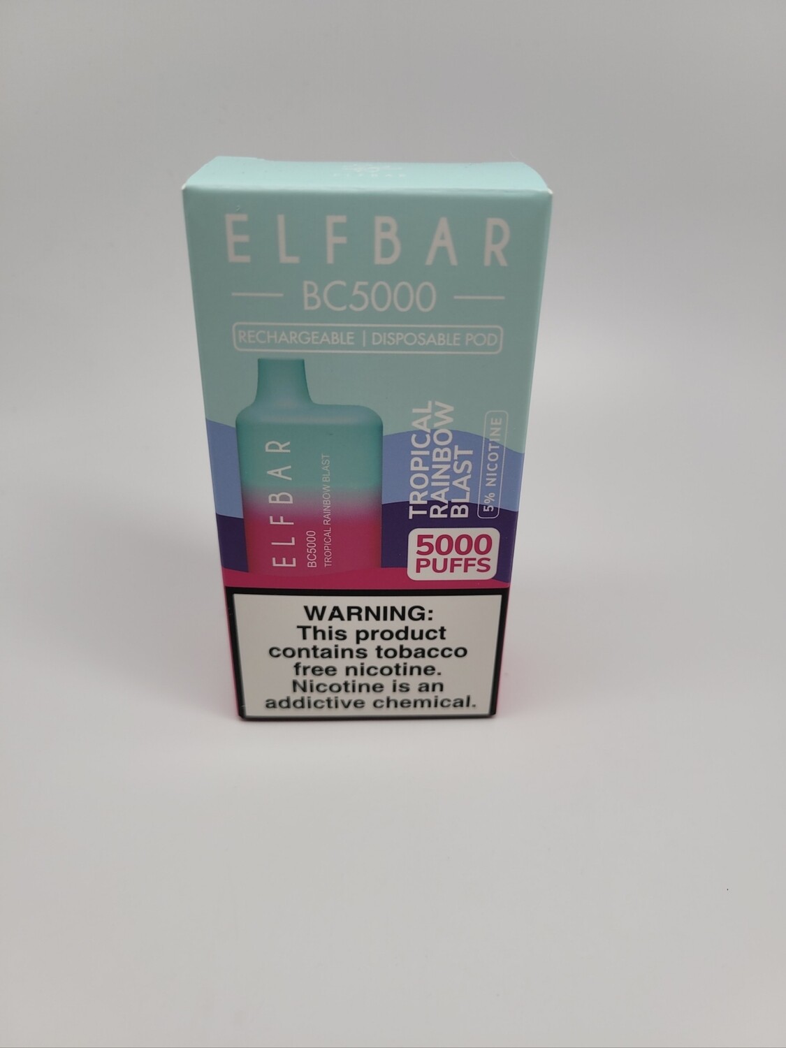 ElfBar BC5000 Disposable Tropical Rainbow Blast
