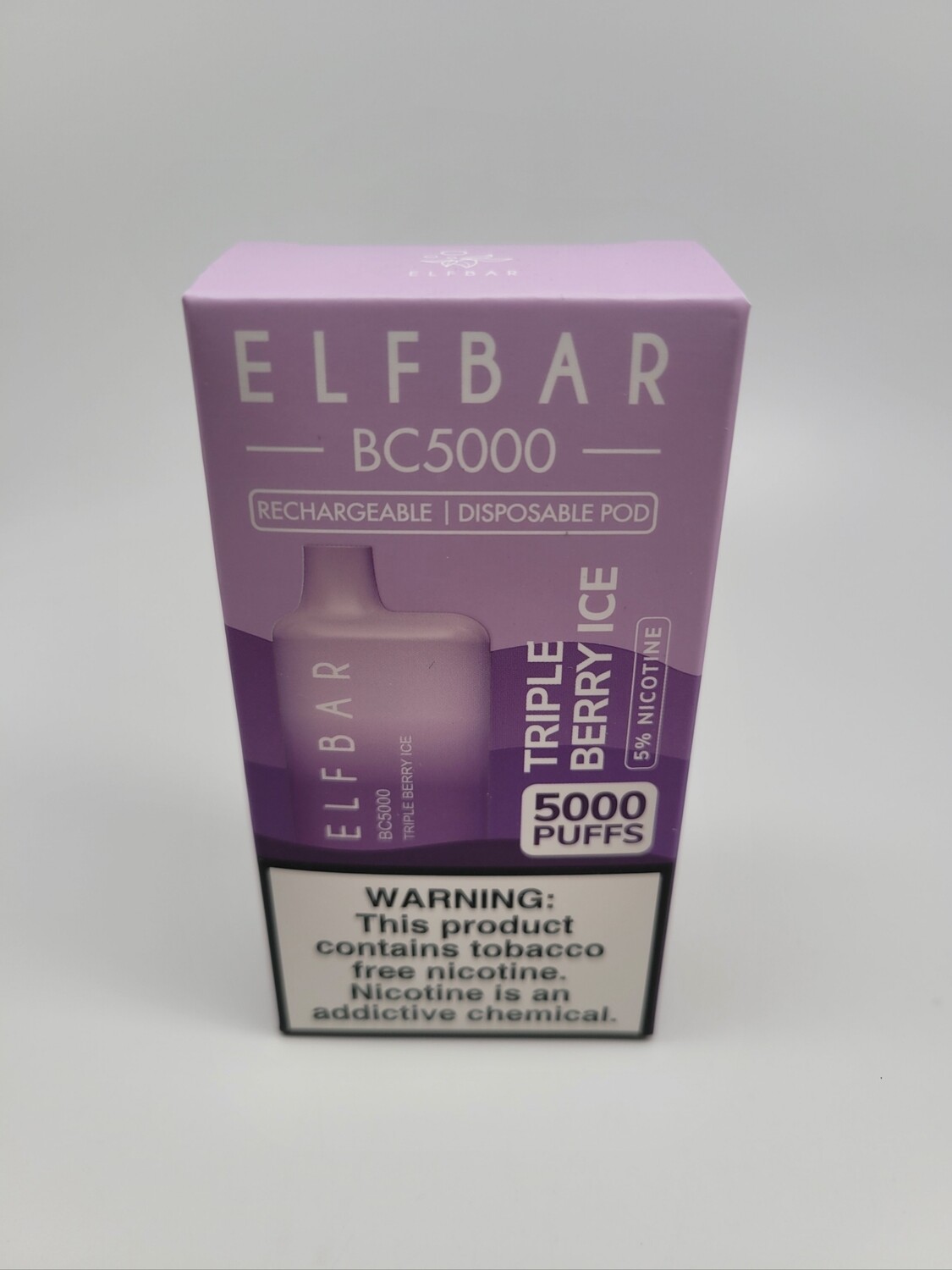 ElfBar BC5000 Disposable Triple Berry ice