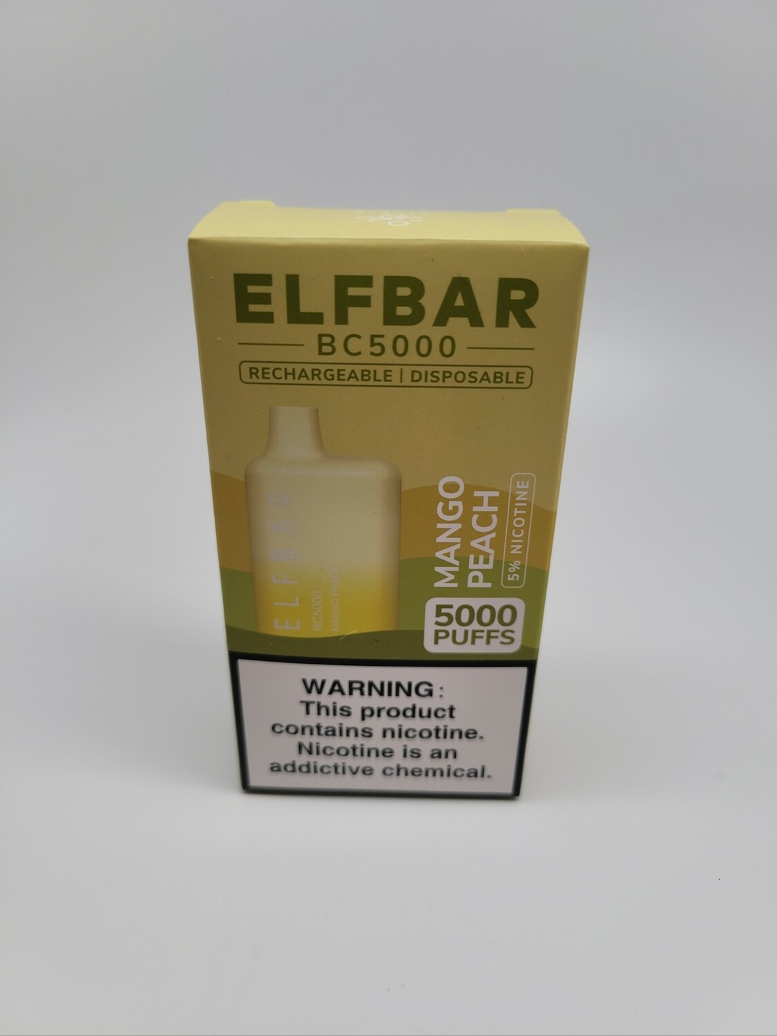 ElfBar BC5000 Disposable Mango Peach
