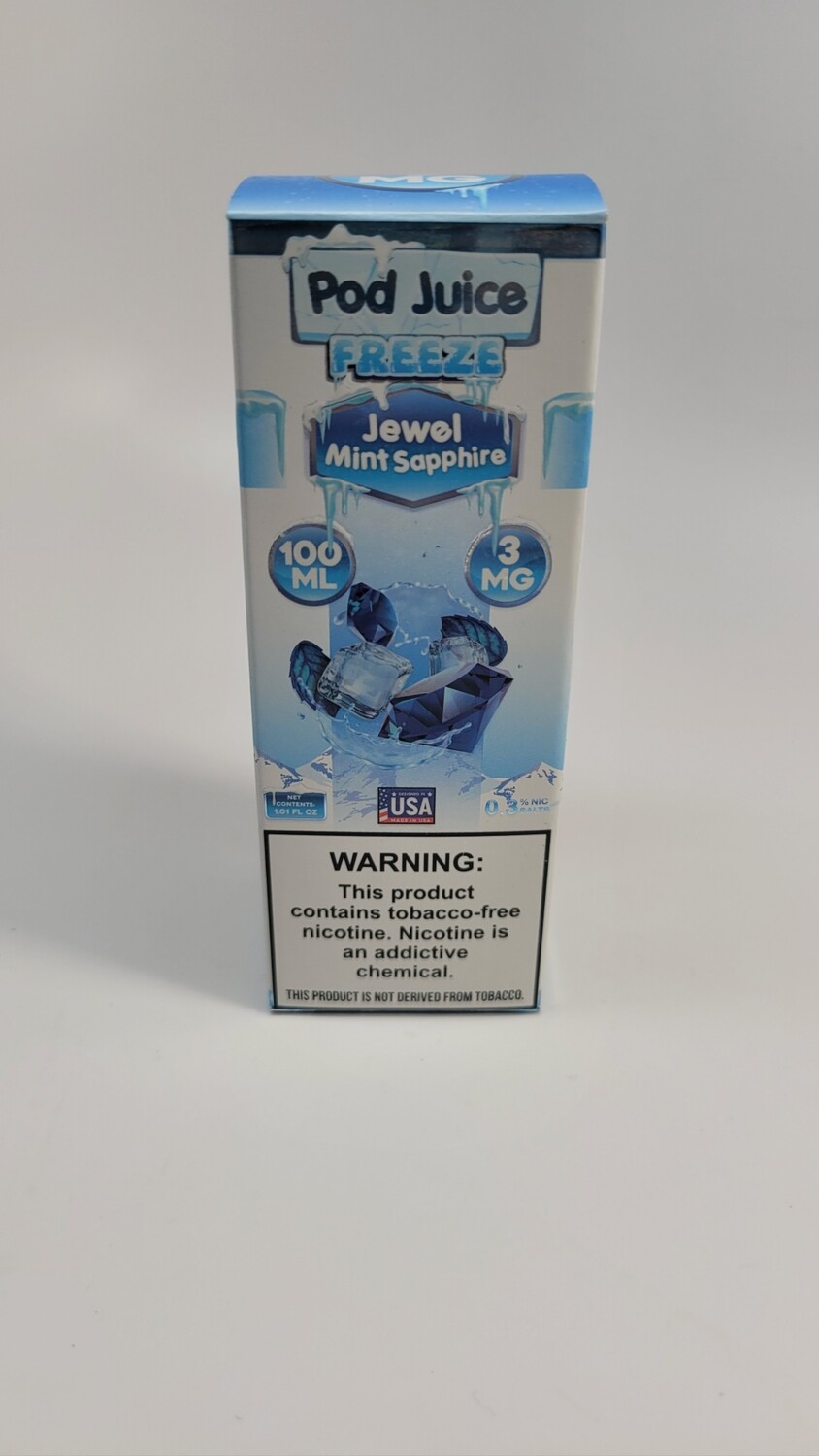 Pod Juice 100ml Jewel Mint Sapphire Freeze