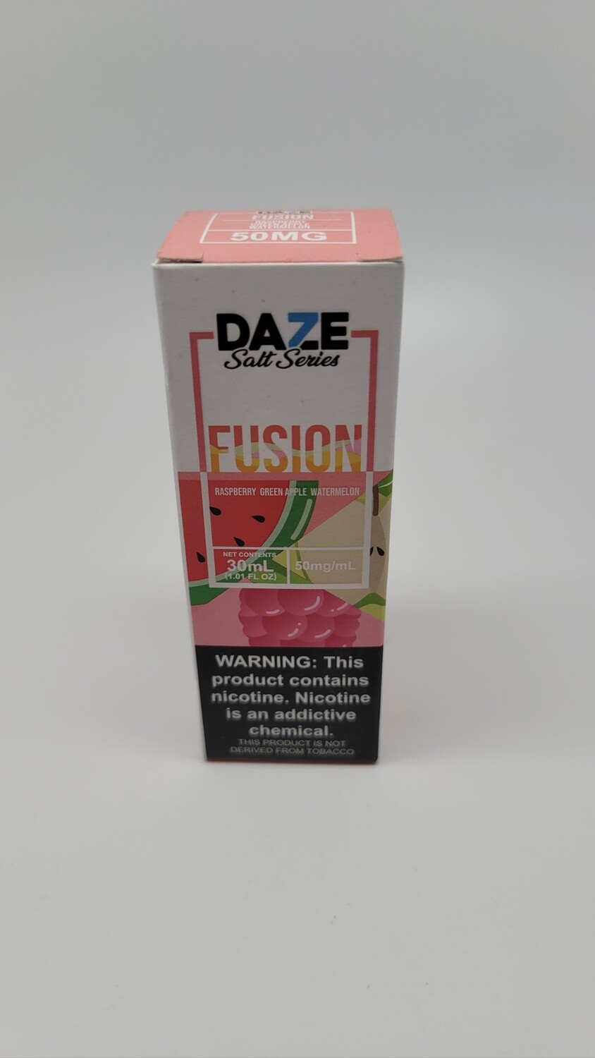 Daze salts Fusion  Raspberry Green Apple Watermelon
