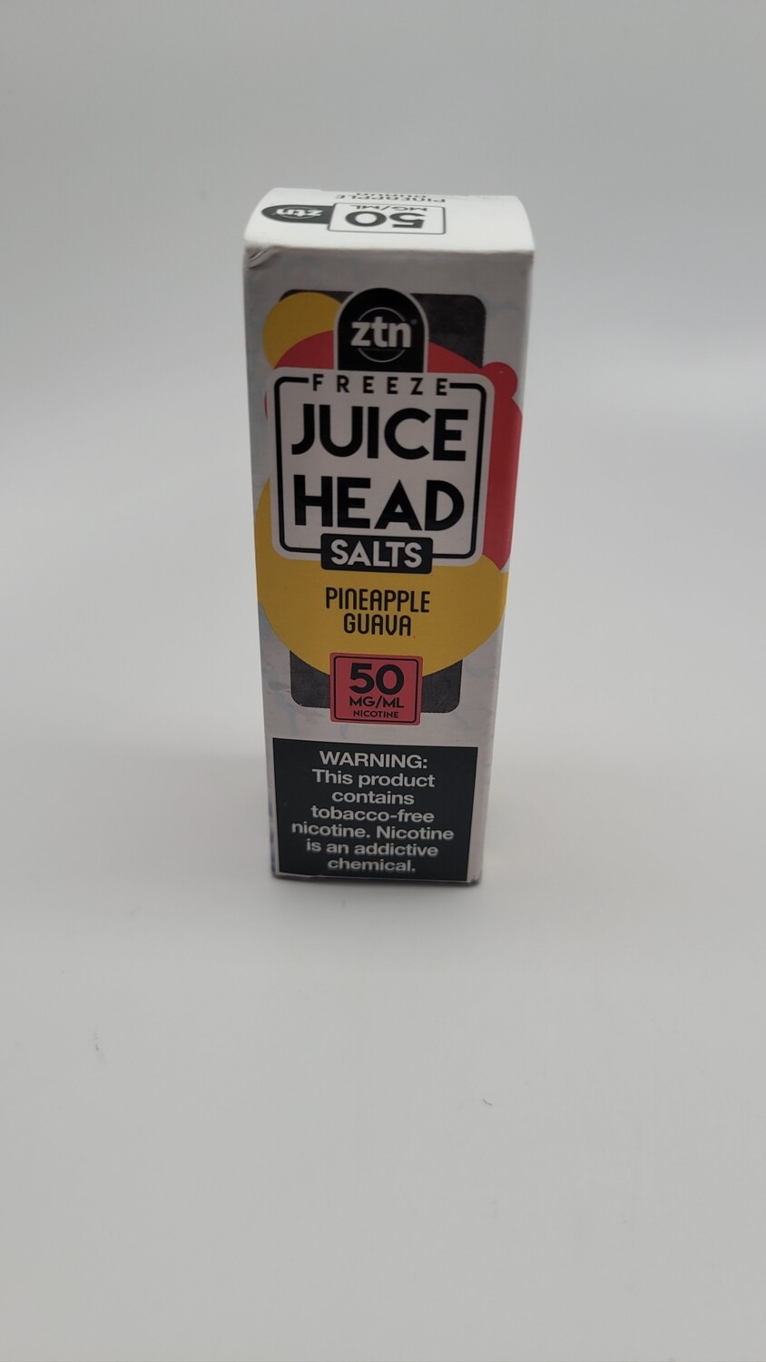 Juice Head Freeze  Salts 30ml Pineapple Guava