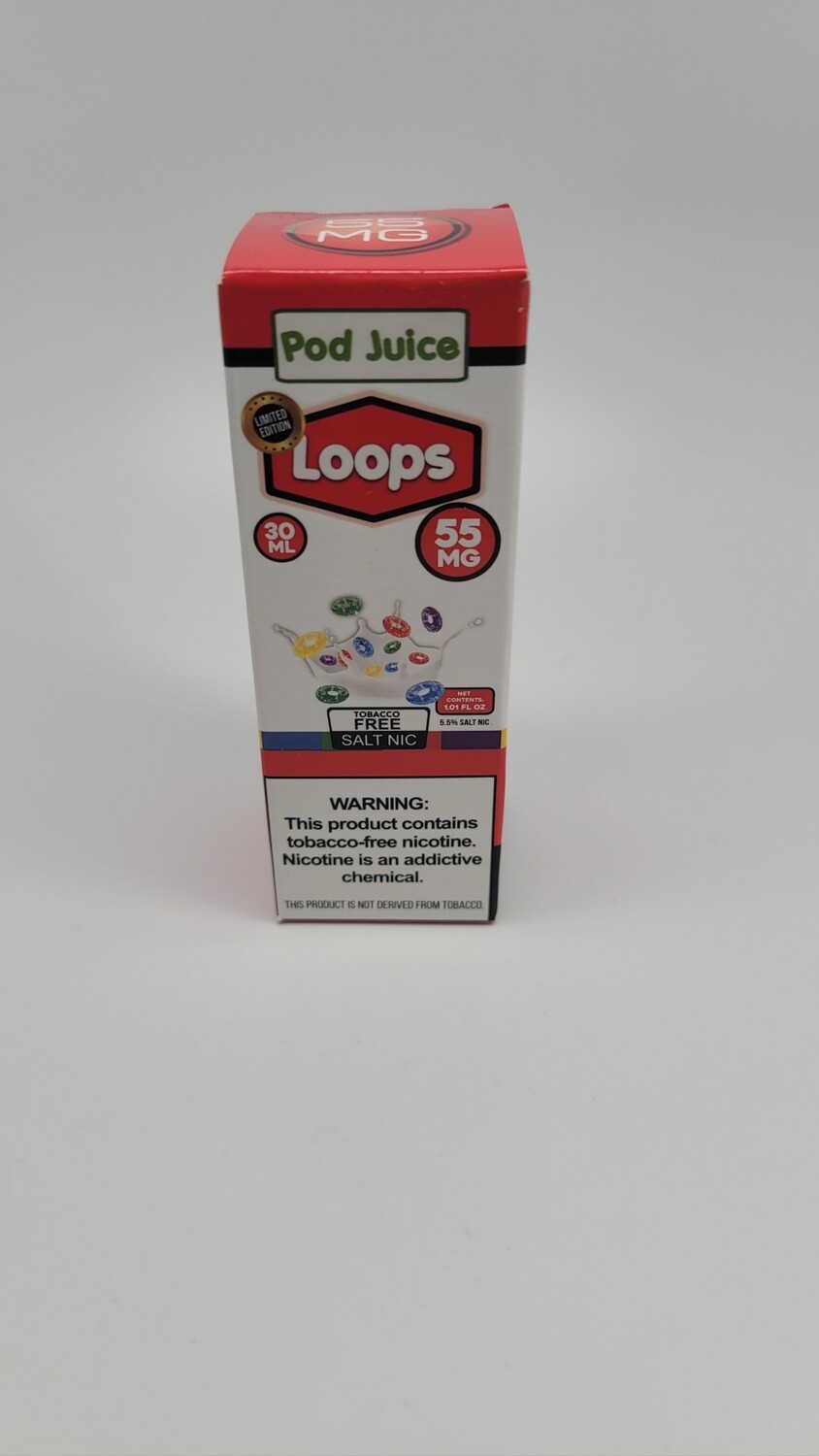 Pod Juice Salt 30ml Loops