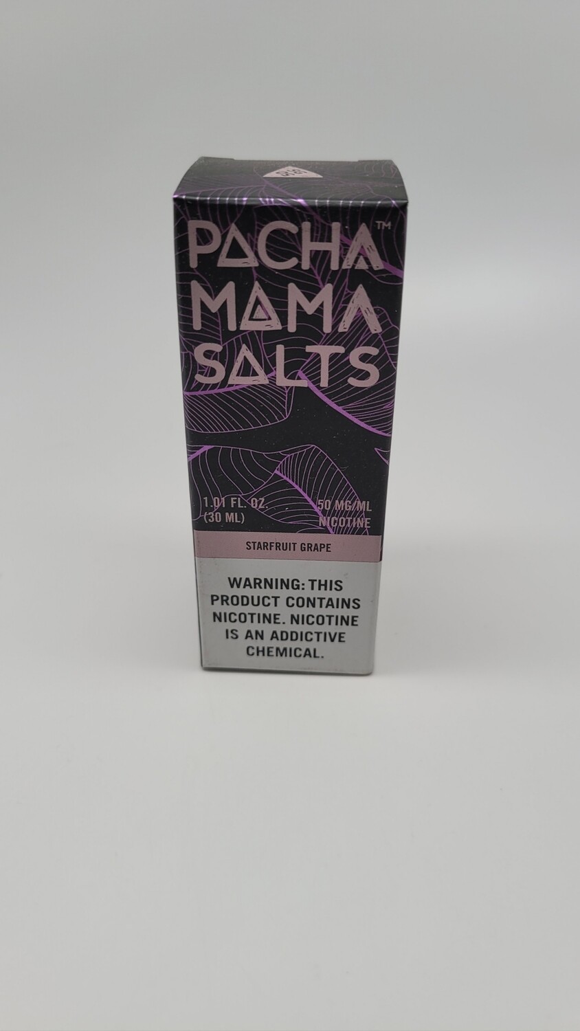 Pacha Mama Salt 30ml Starfruit Grape
