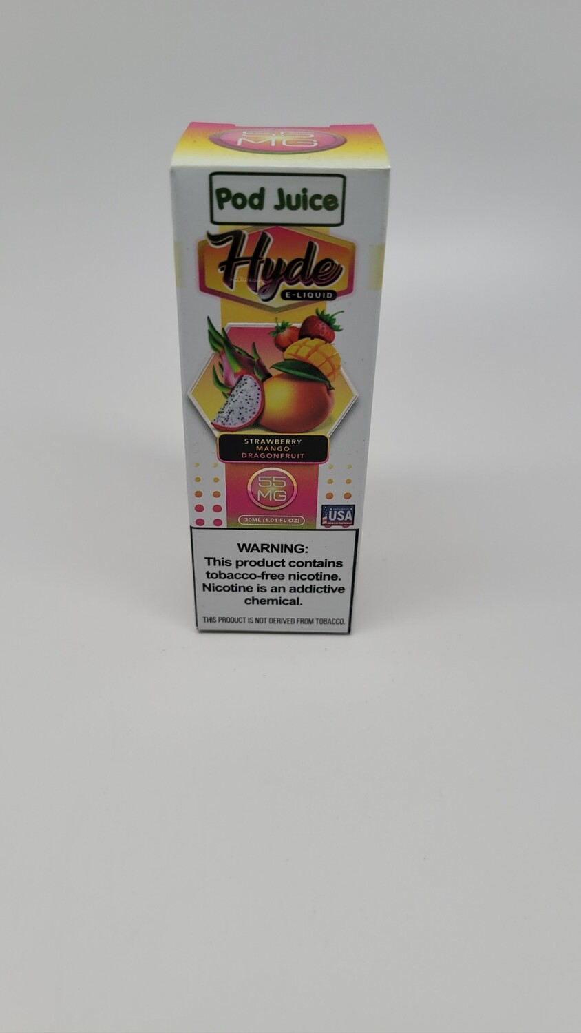 Pod Juice Salt 30ml Strawberry Mango Dragonfruit
