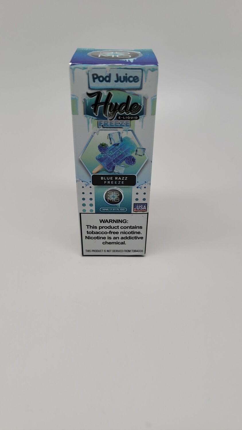 Pod Juice Salt 30ml Blue Razz Freeze