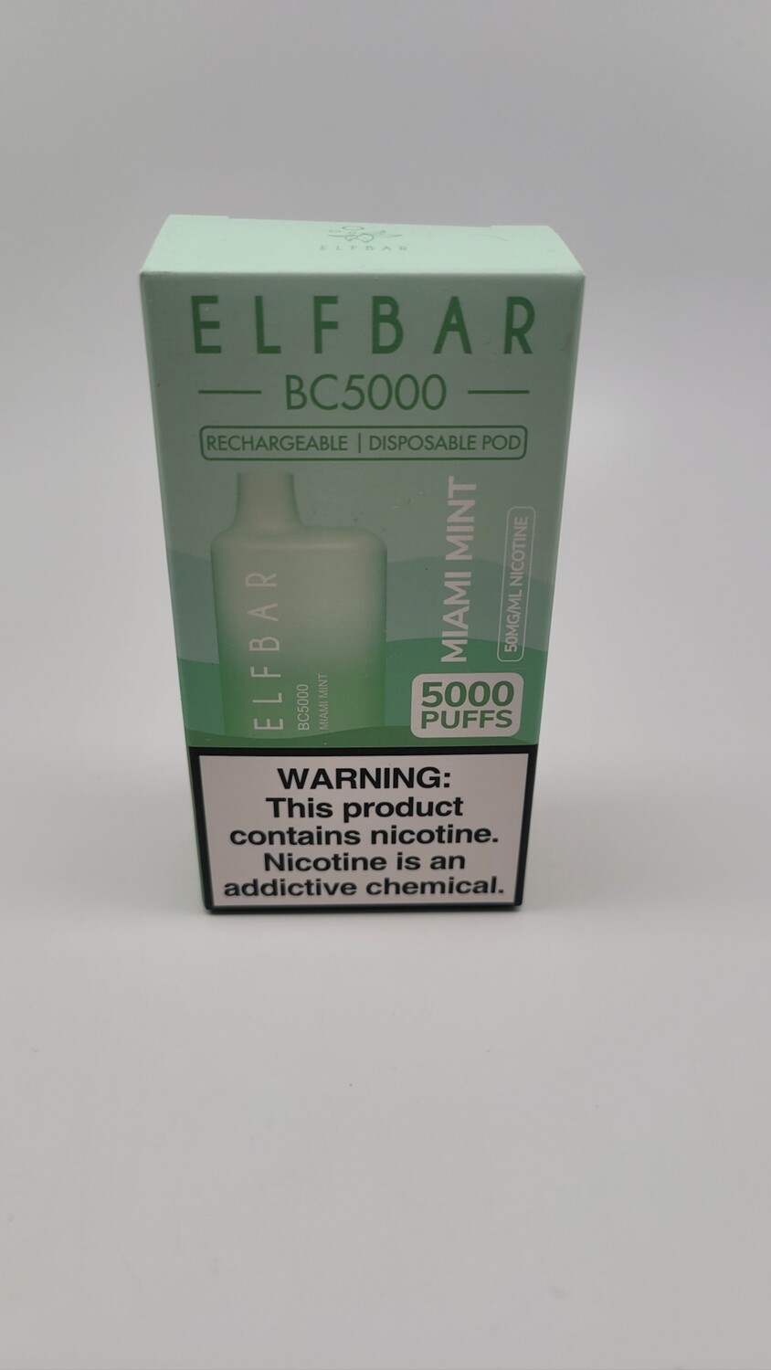 ElfBar BC5000 Disposable Miami Mint