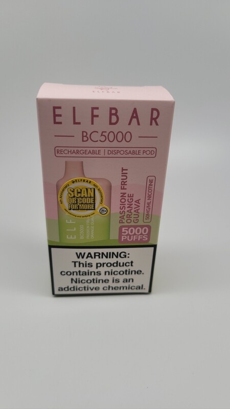 ElfBar BC5000 Disposable POG (no exchanges or returns on sale products) ElfBar BC5000 Disposable POG (no exchanges or returns on sale products)