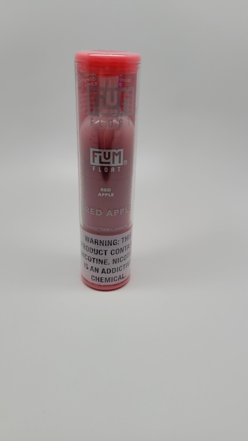 Flum Float  Red Apple 