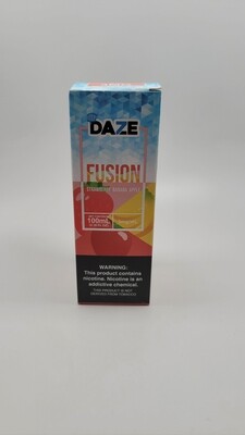 Daze Fusion 100ml Strawberry Banana Apple iced