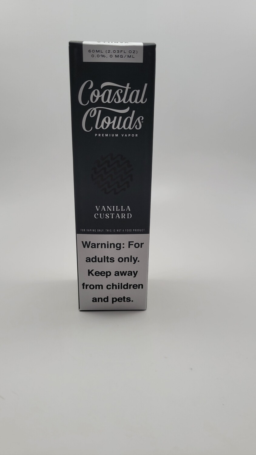 Coastal Clouds 60ml  Vanilla Custard