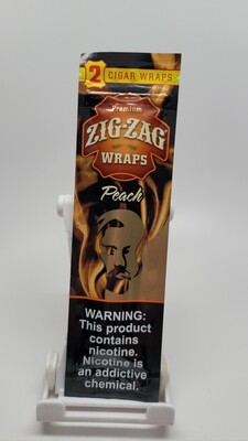 Zig Zag Wraps 2pack  Peach