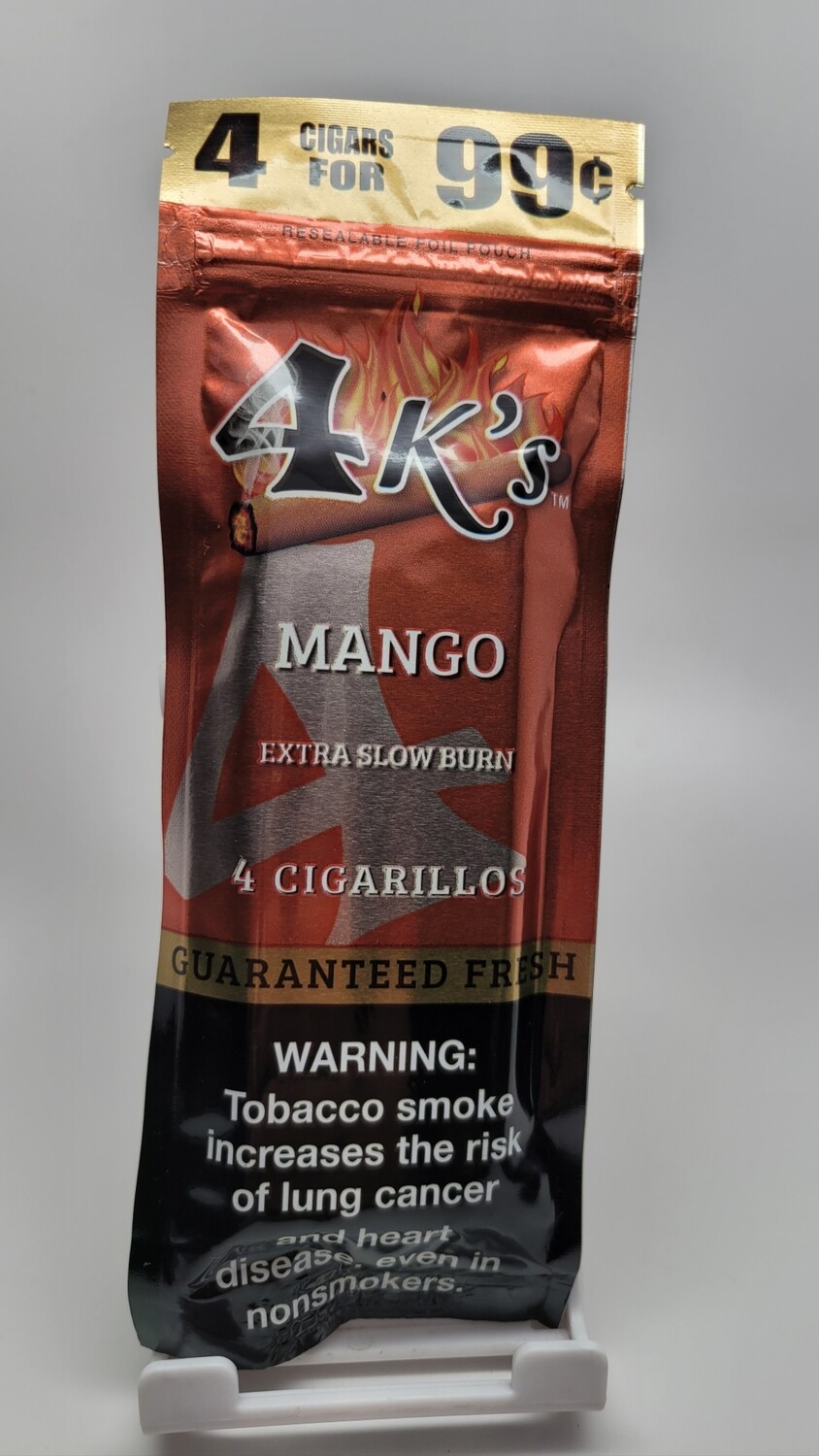 4 k&#39;s Cigarillos 4pack Mango
