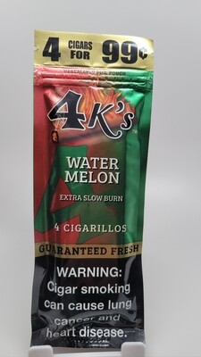 4 k's Cigarillos 4pack Watermelon 