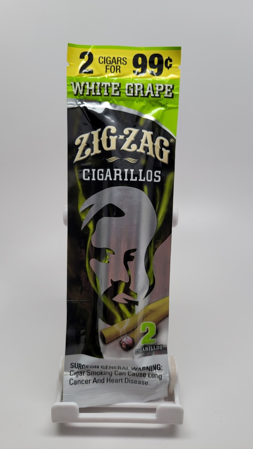 Zig Zag Cigarillos 2pack White Grape