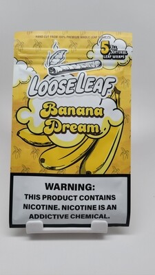 Loose Leaf 5pk wraps Banana Dream