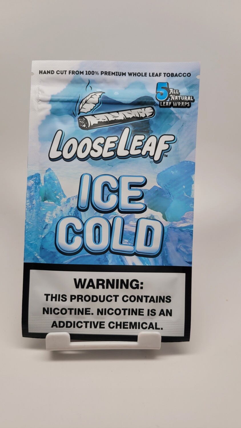 Loose Leaf 5pk wraps Ice Cold