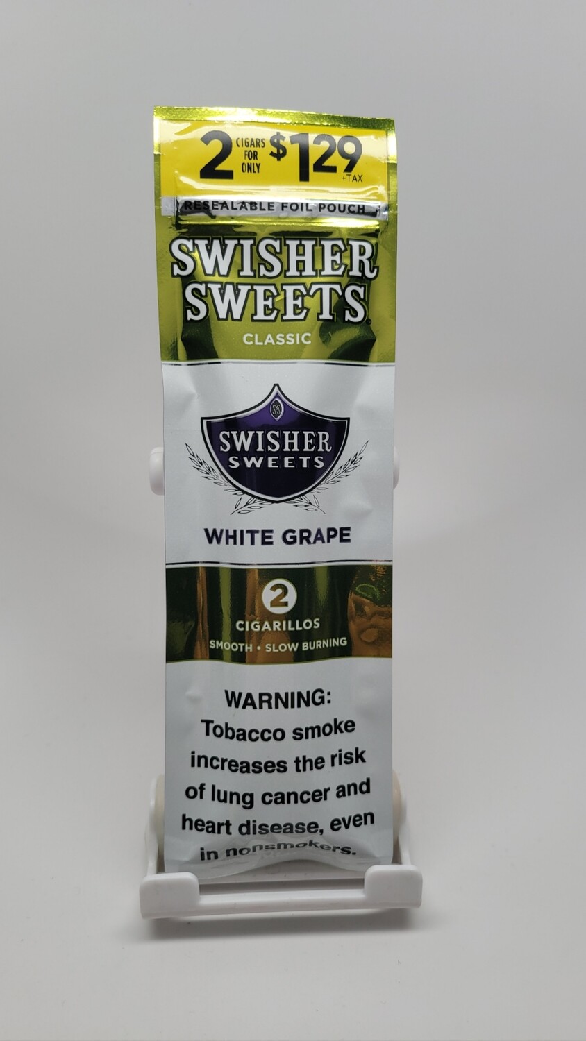 Swisher Sweets 2 Cigarillos White Grape 