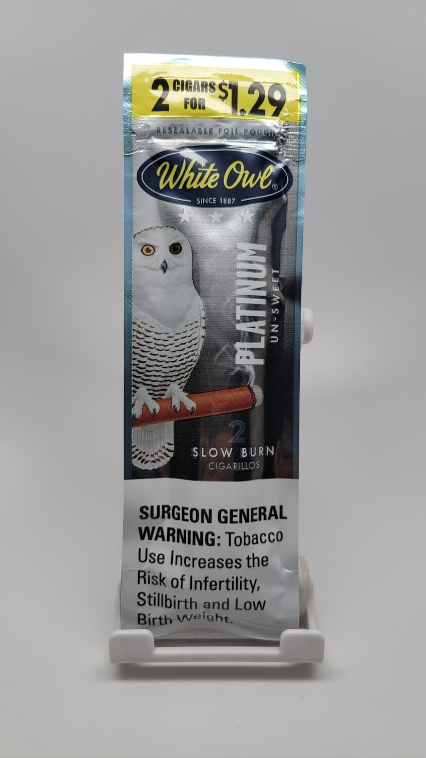 White Owl 2cigars Platinum 