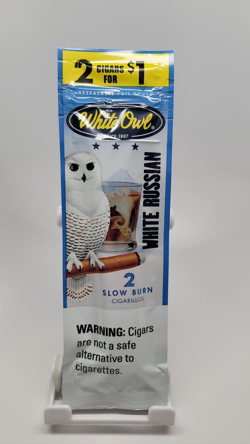 White Owl 2cigars White Russian 