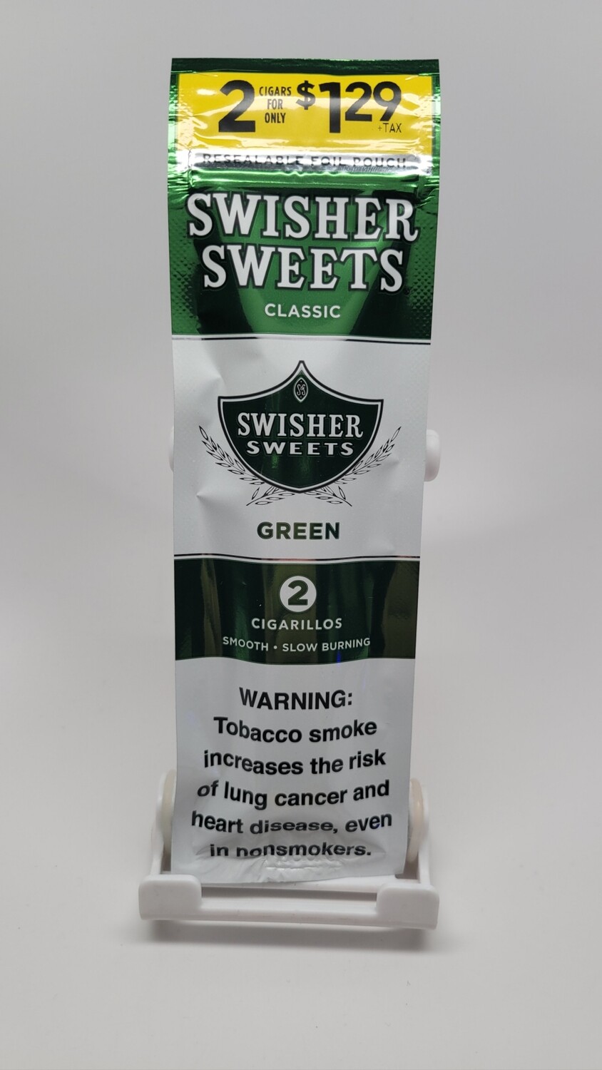 Swisher Sweets 2 Cigarillos Green 