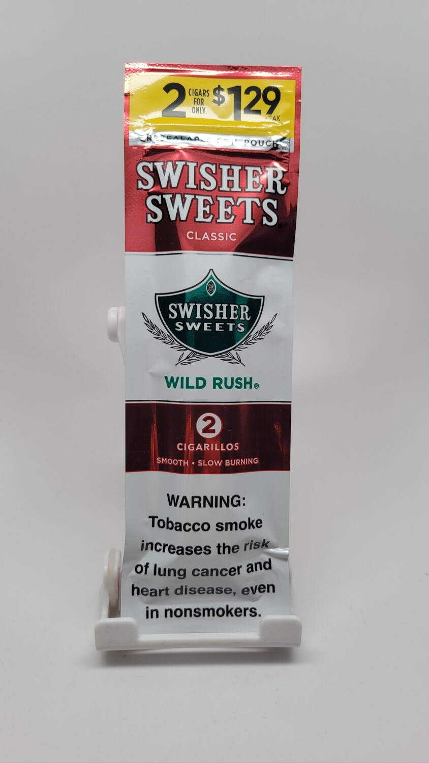 Swisher Sweets 2 Cigarillos Wild Rush