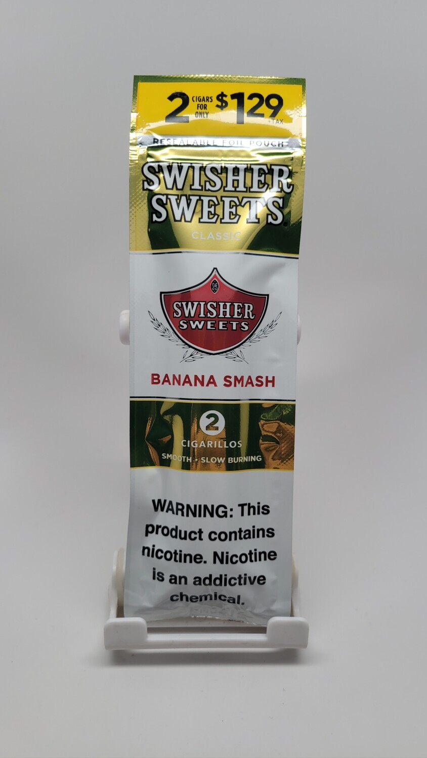 Swisher Sweets 2 Cigarillos Banana Smash