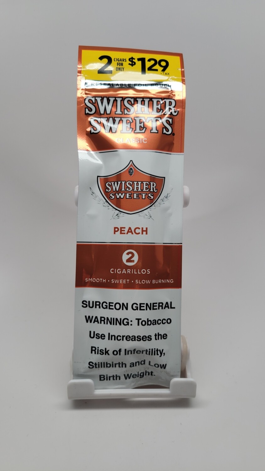 Swisher Sweets 2 Cigarillos Peach