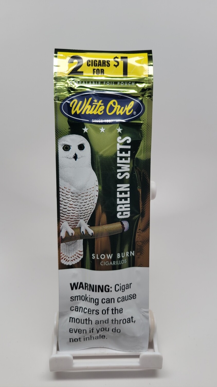 White Owl 2cigars Green Sweets