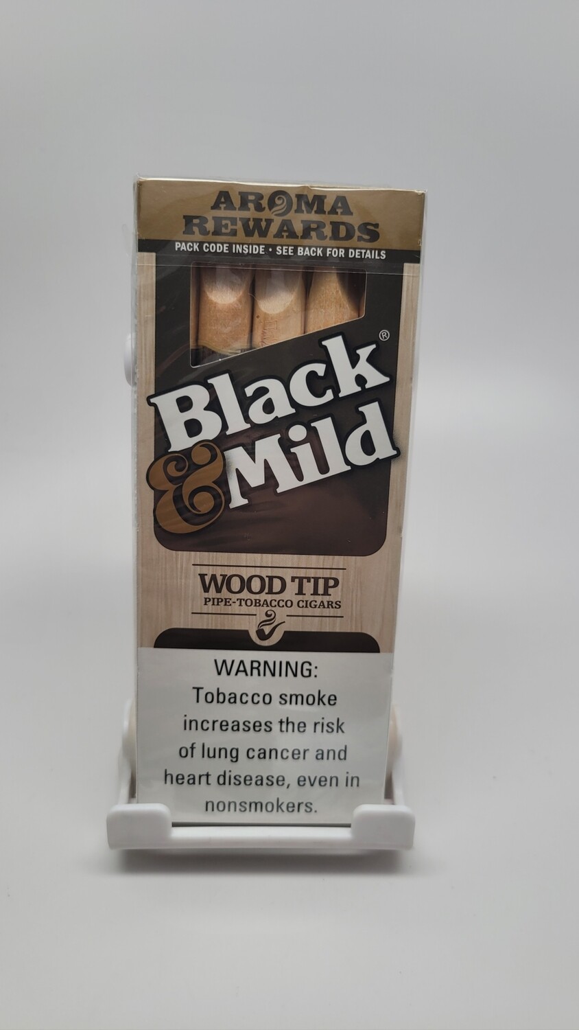 Black &amp; Mild Wood Tip 5 cigars Original