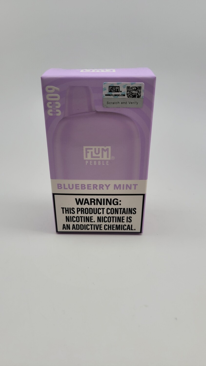 Flum Pebble Blueberry Mint