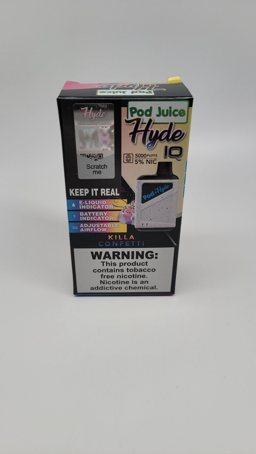 Pod Juice Hyde IQ Disposable Killa Confetti