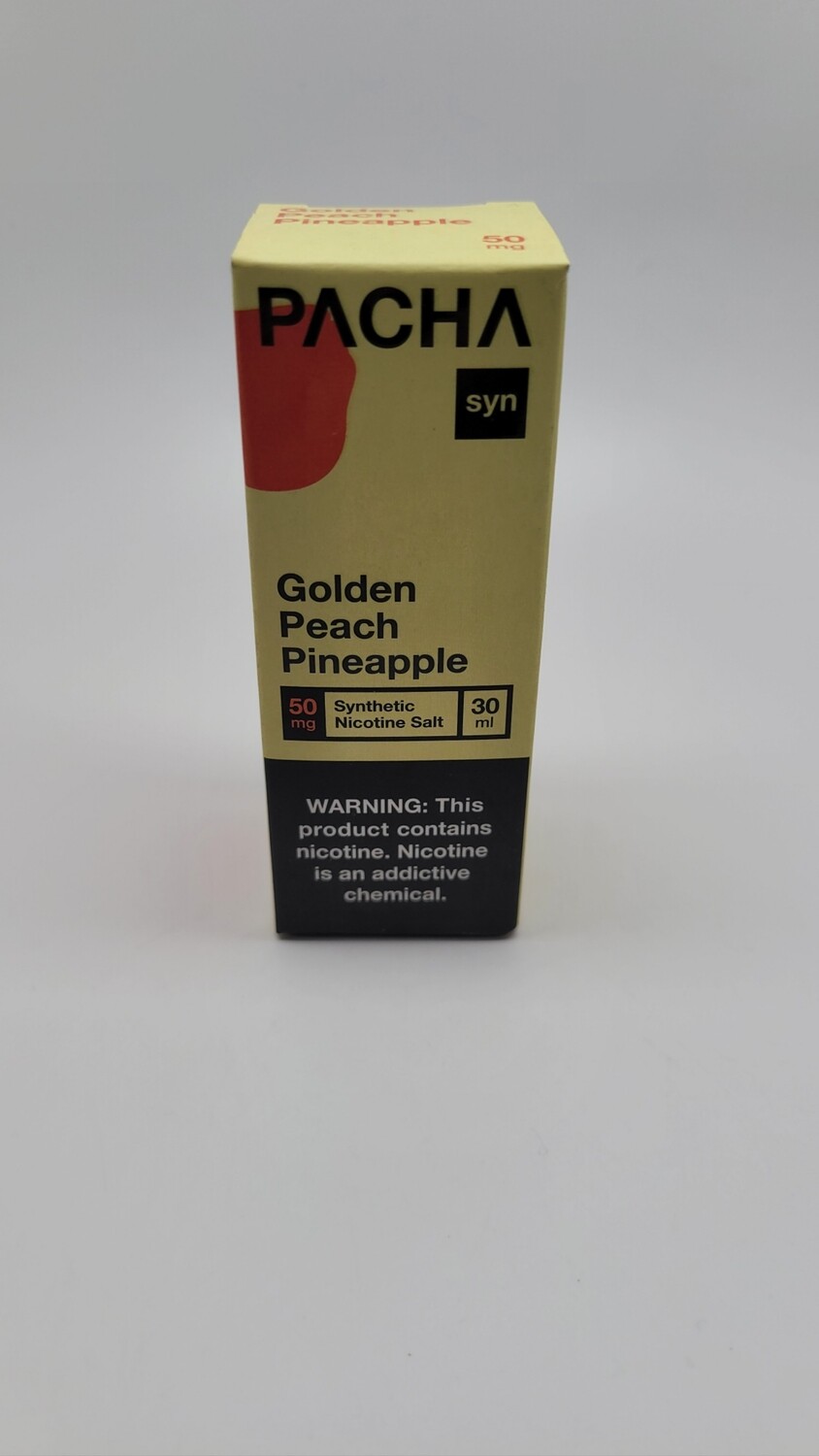 Pacha Mama Salt 30ml Golden Peach Pineapple