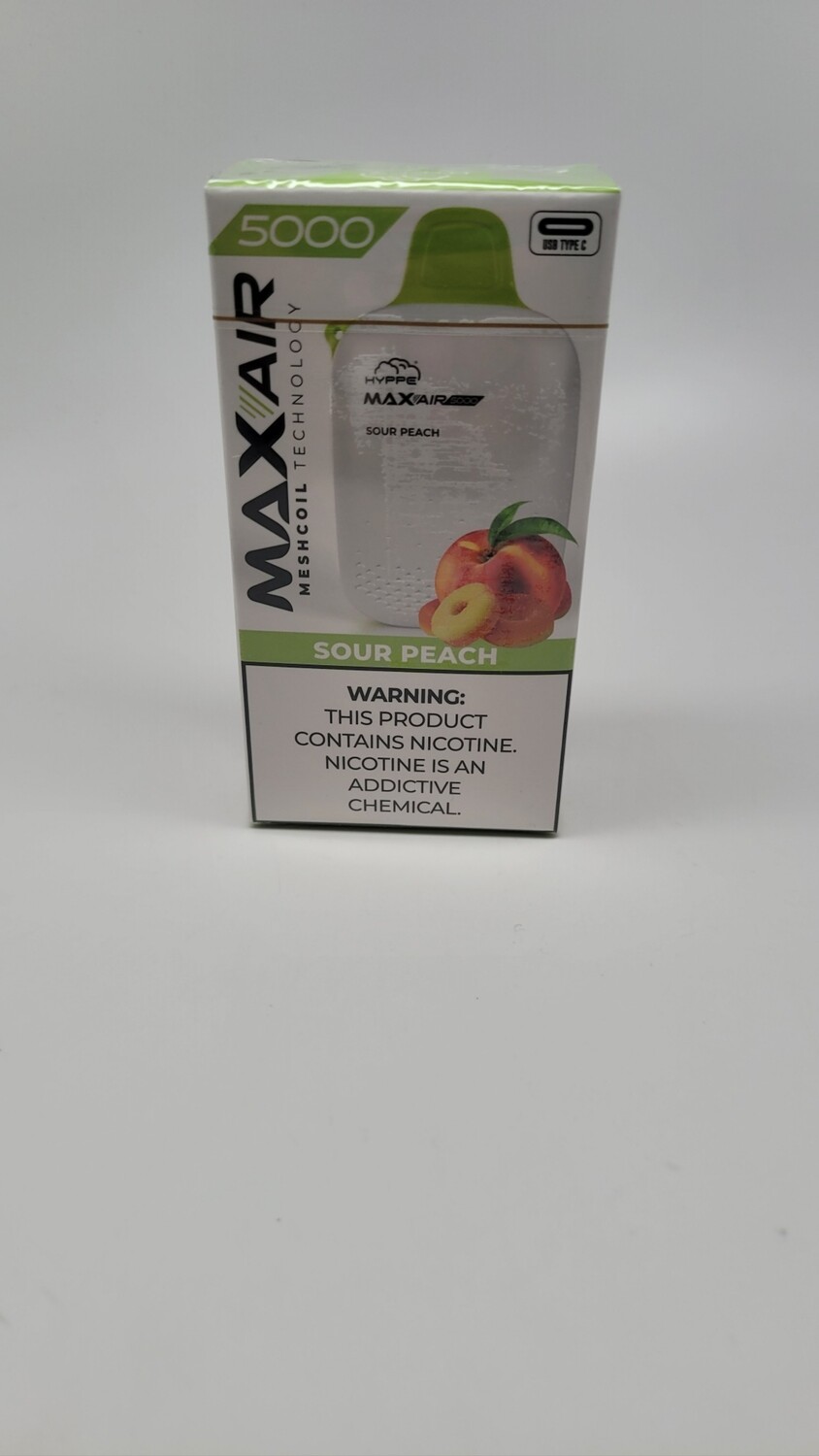 Hyppe Max Air 5000 Sour Peach