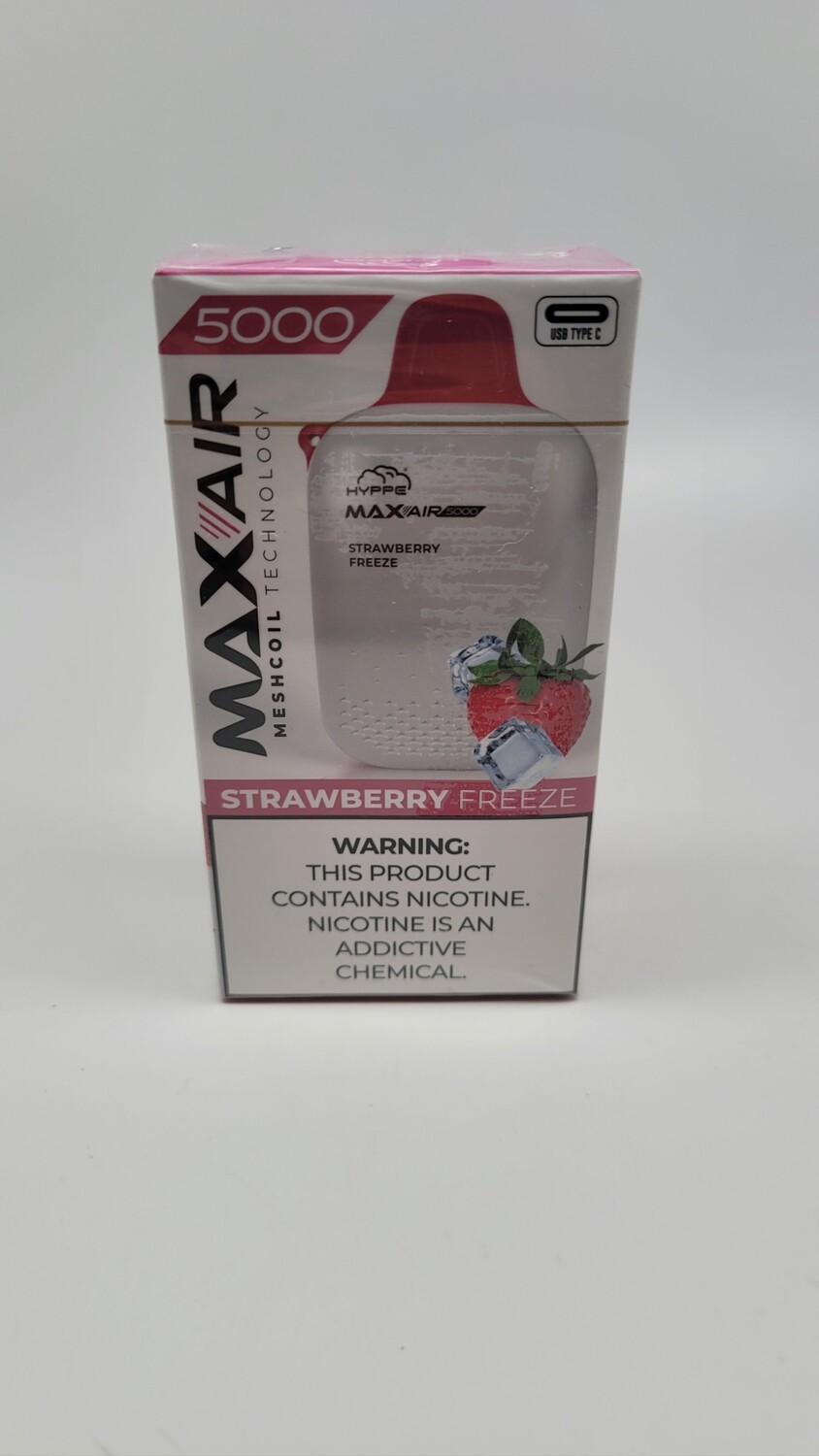 Hyppe Max Air 5000 Strawberry Freeze