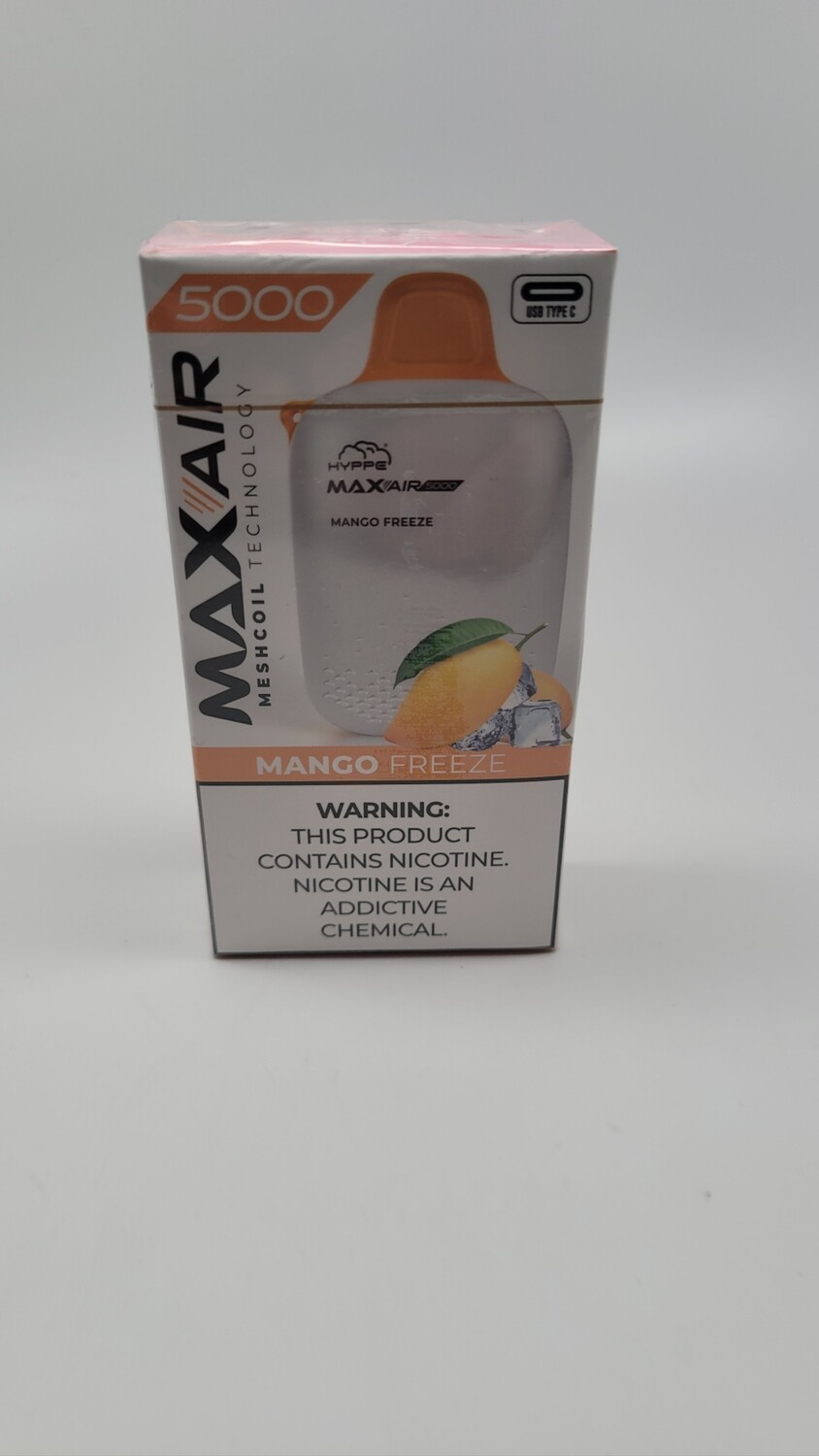 Hyppe Max Air 5000 Mango Freeze 