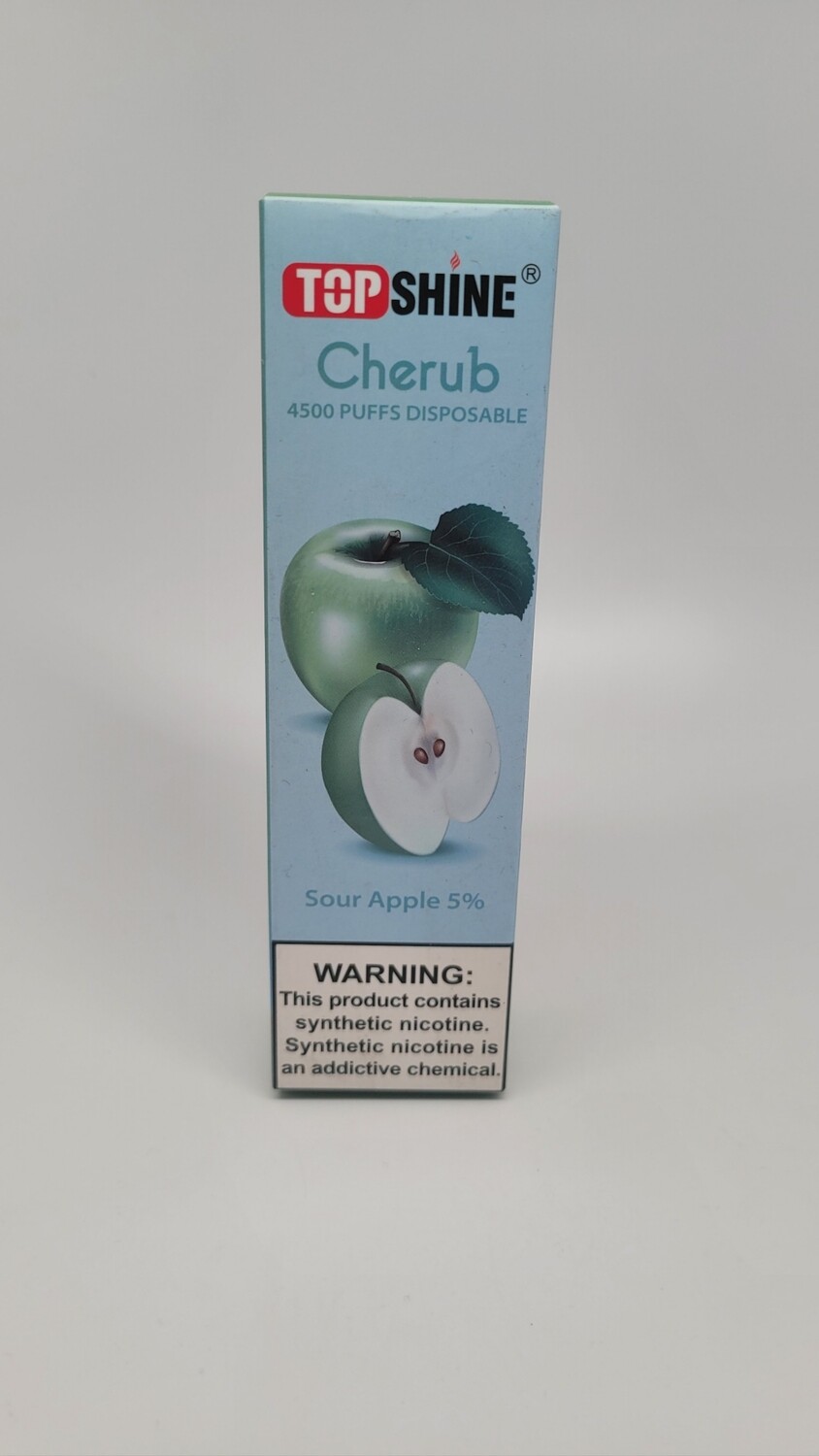 Top Shine Disposable Sour Apple