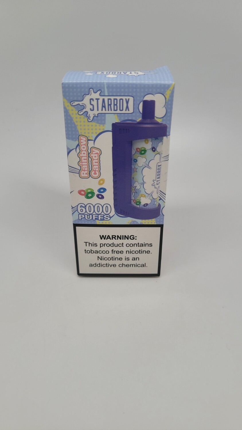 Starbox Disposable Rainbow Candy