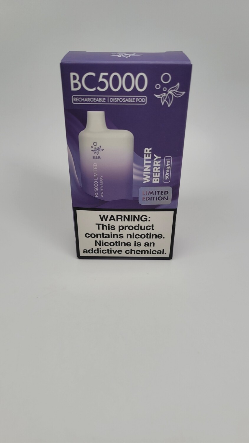 ElfBar BC5000 Disposable Winter Berry