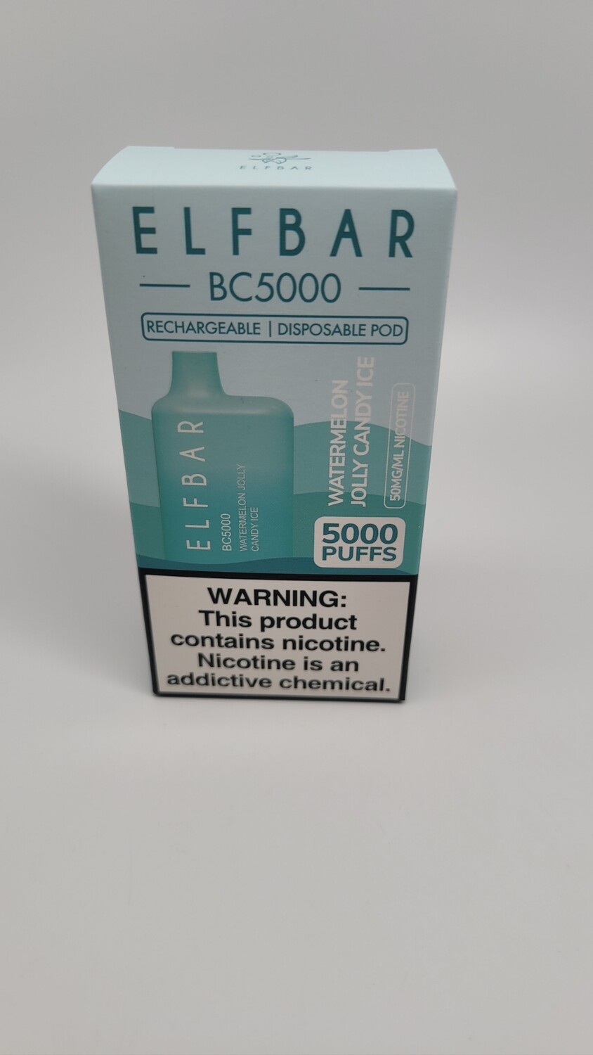 ElfBar BC5000 Disposable Watermelon Jolly Candy Ice