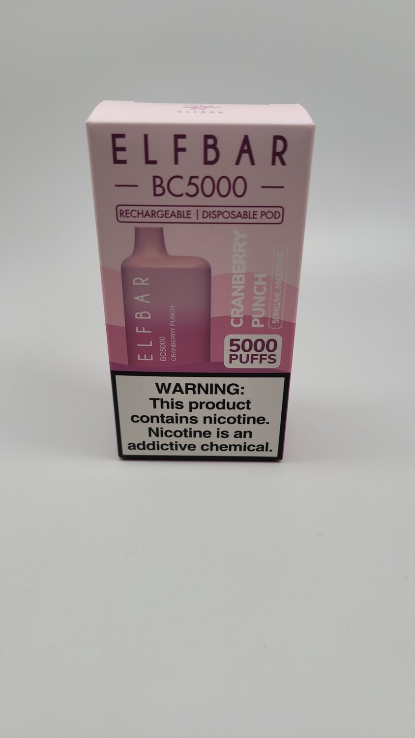 ElfBar BC5000 Disposable Cranberry Punch