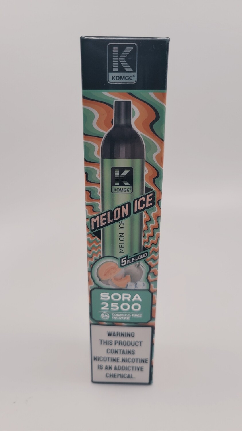 Sora 2500 Disposable Melon Ice