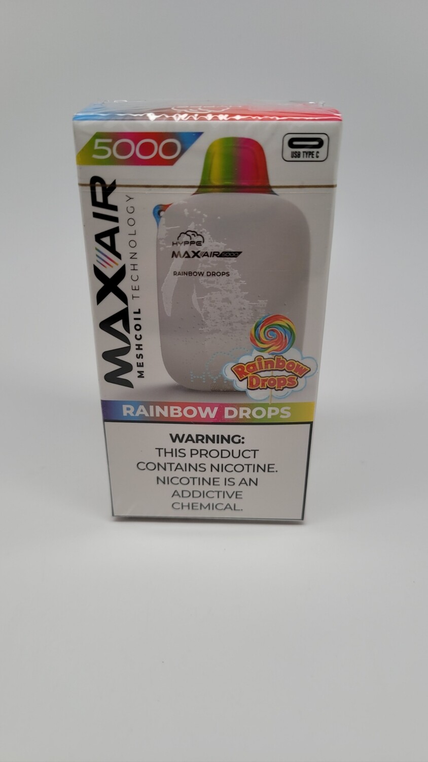 Hyppe Max Air 5000 Rainbow Drops