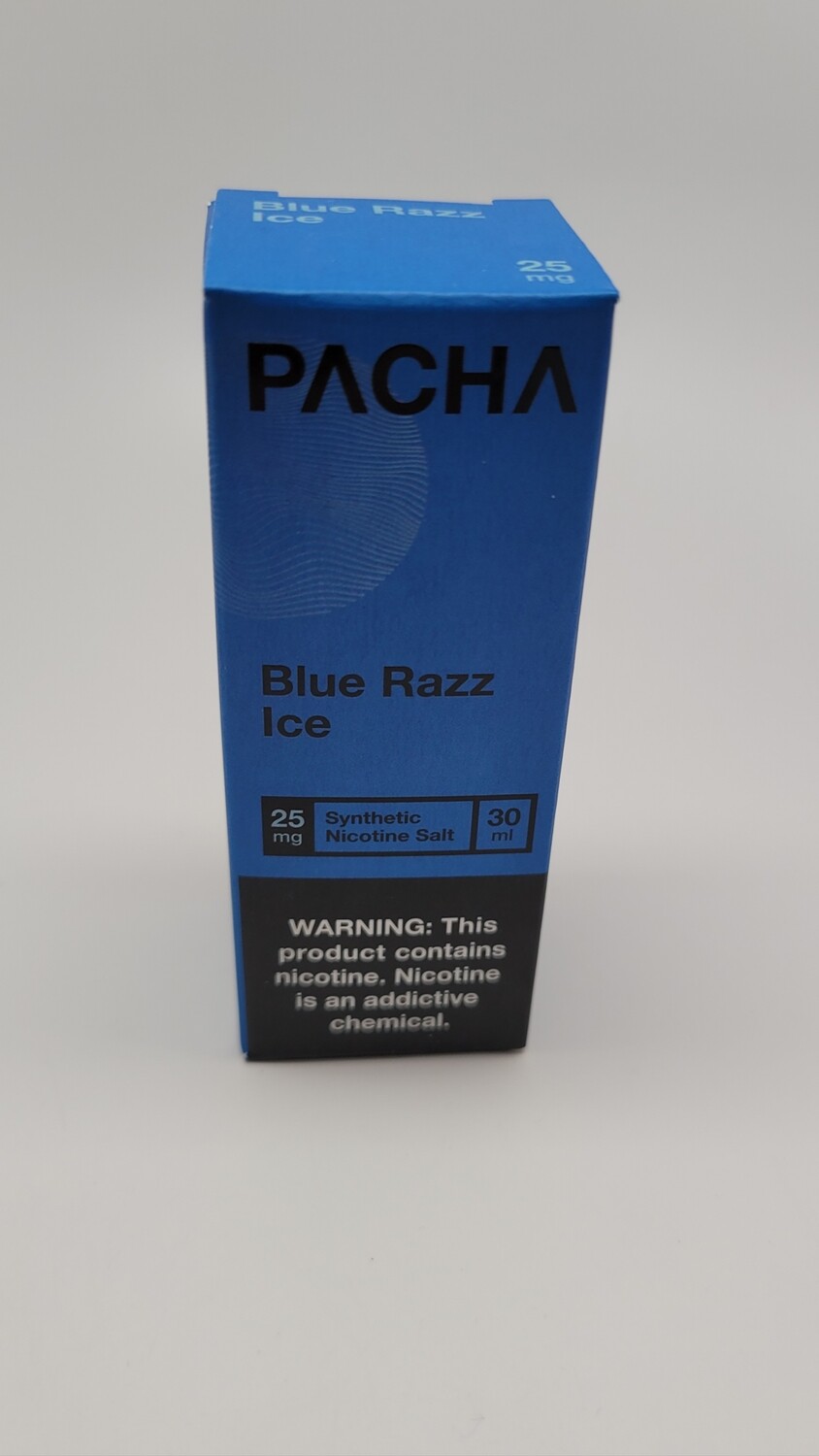 Pacha Mama Salt 30ml Blue Razz ice