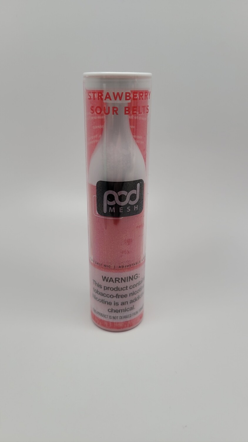 Pod Mesh Flo Strawberry Sour Belts