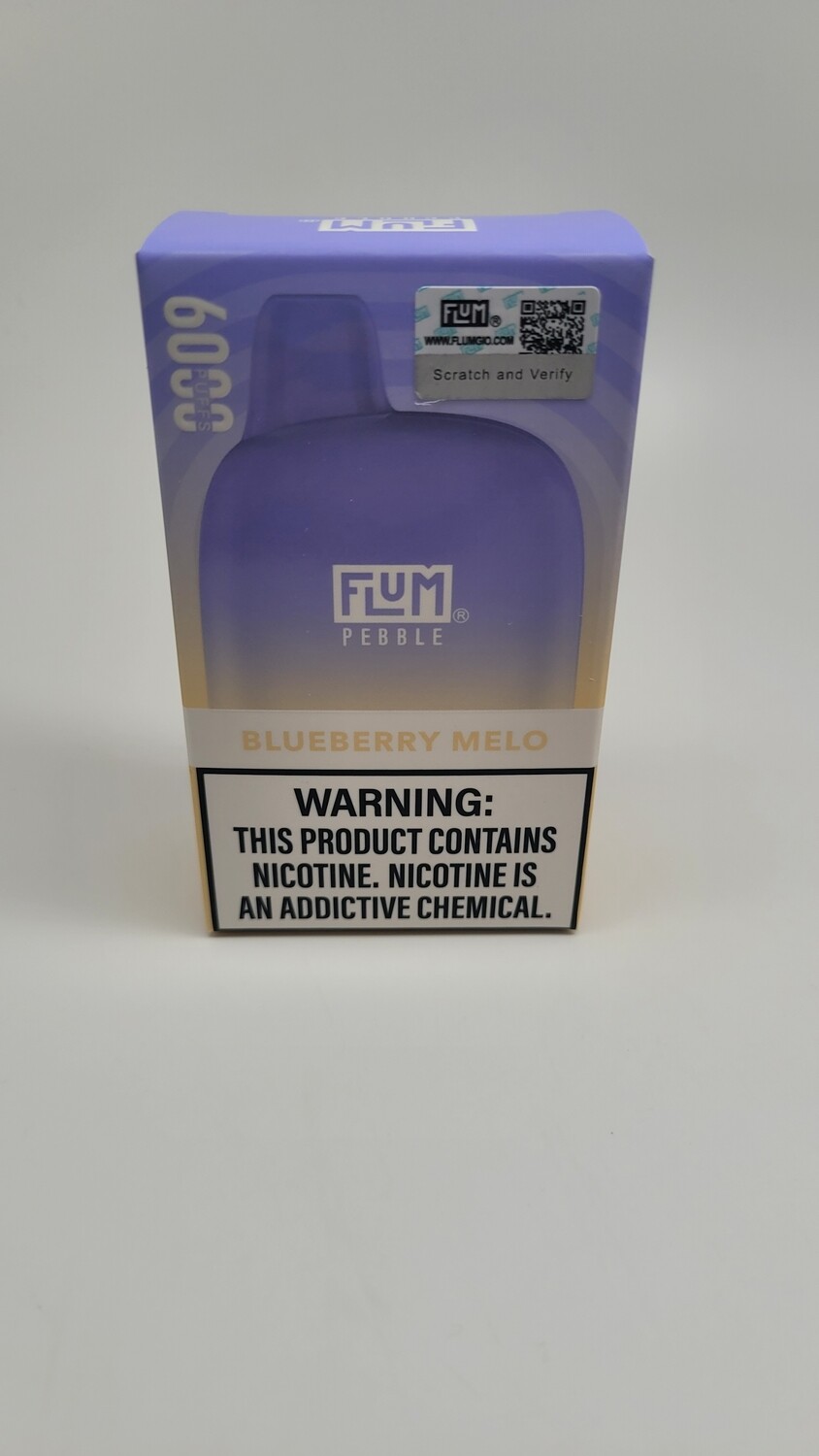 Flum Pebble Blueberry Melo