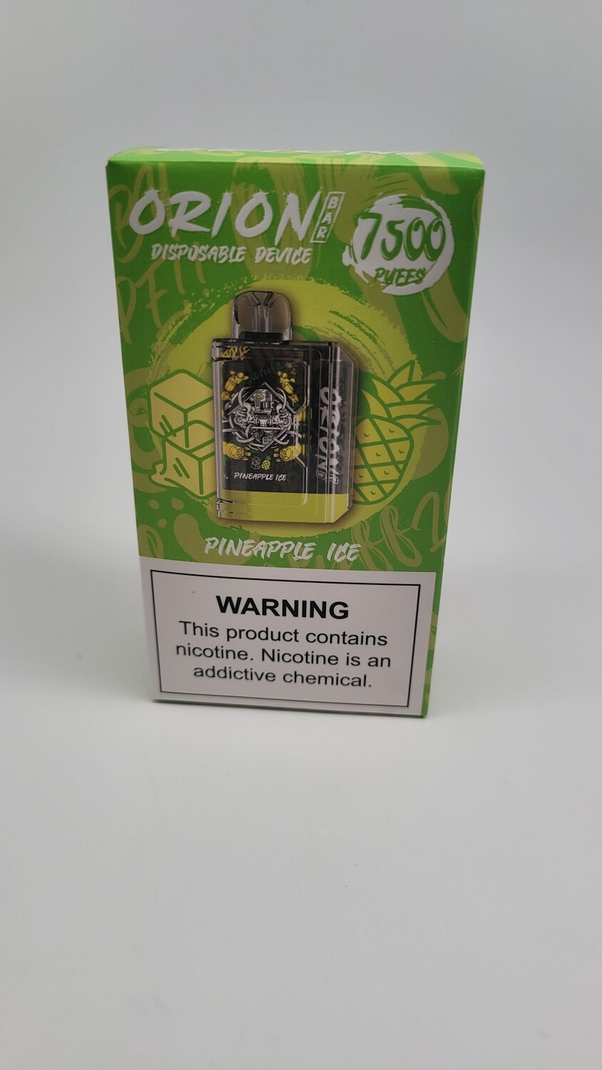 Orion Bar Disposable 7500puff Pineapple Ice